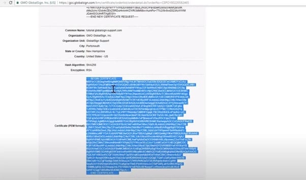 ذخیره گواهینامه به‌صورت فایل CER